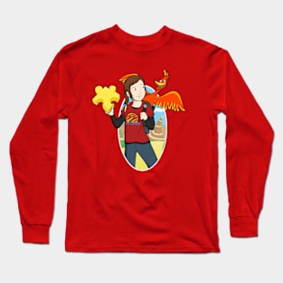 Elllie and Kazooie going on an adventure! Long Sleeve T-Shirt